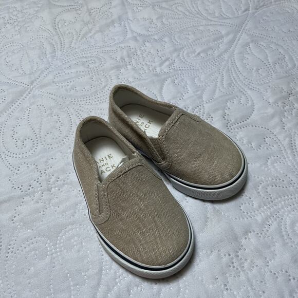 Janie And Jack Slip On Sneakers Size 5 - Picture 4 of 10
